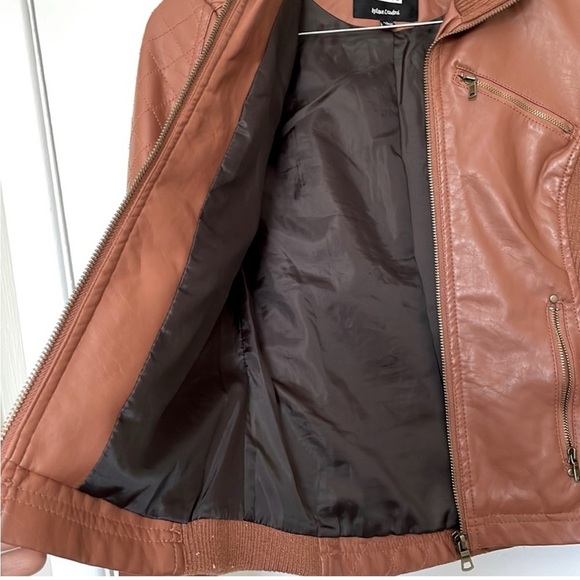 Faux Leather Jacket - Picture 3 of 9